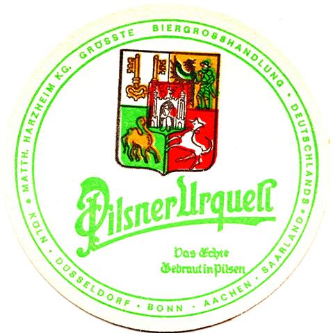 plzen pl-cz urquell das echte mfbg 13a (rund215-importeur harzheim)